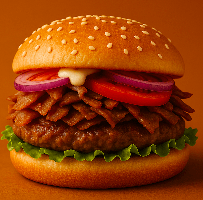 Quarter Pounder Doner Burger