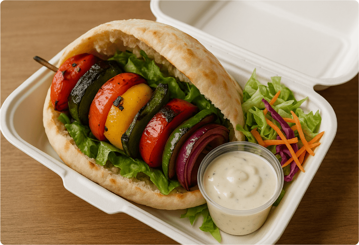 Vegetarian Kebab