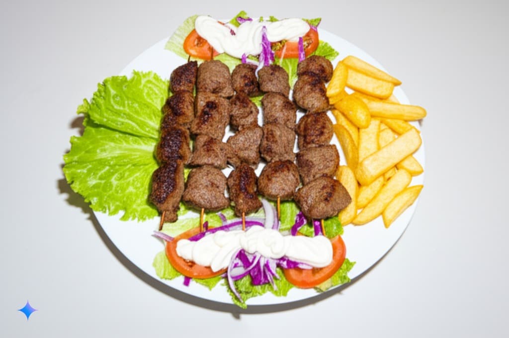 Grilled Lamb Shish Kebab