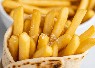 Chips in Pitta or Wrap